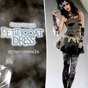 Ghost stories zombie bride costume. OS fits most.